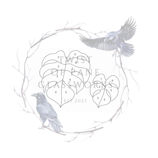 14 Monstera Leaves 2 pack (Suncatcher and Mini)